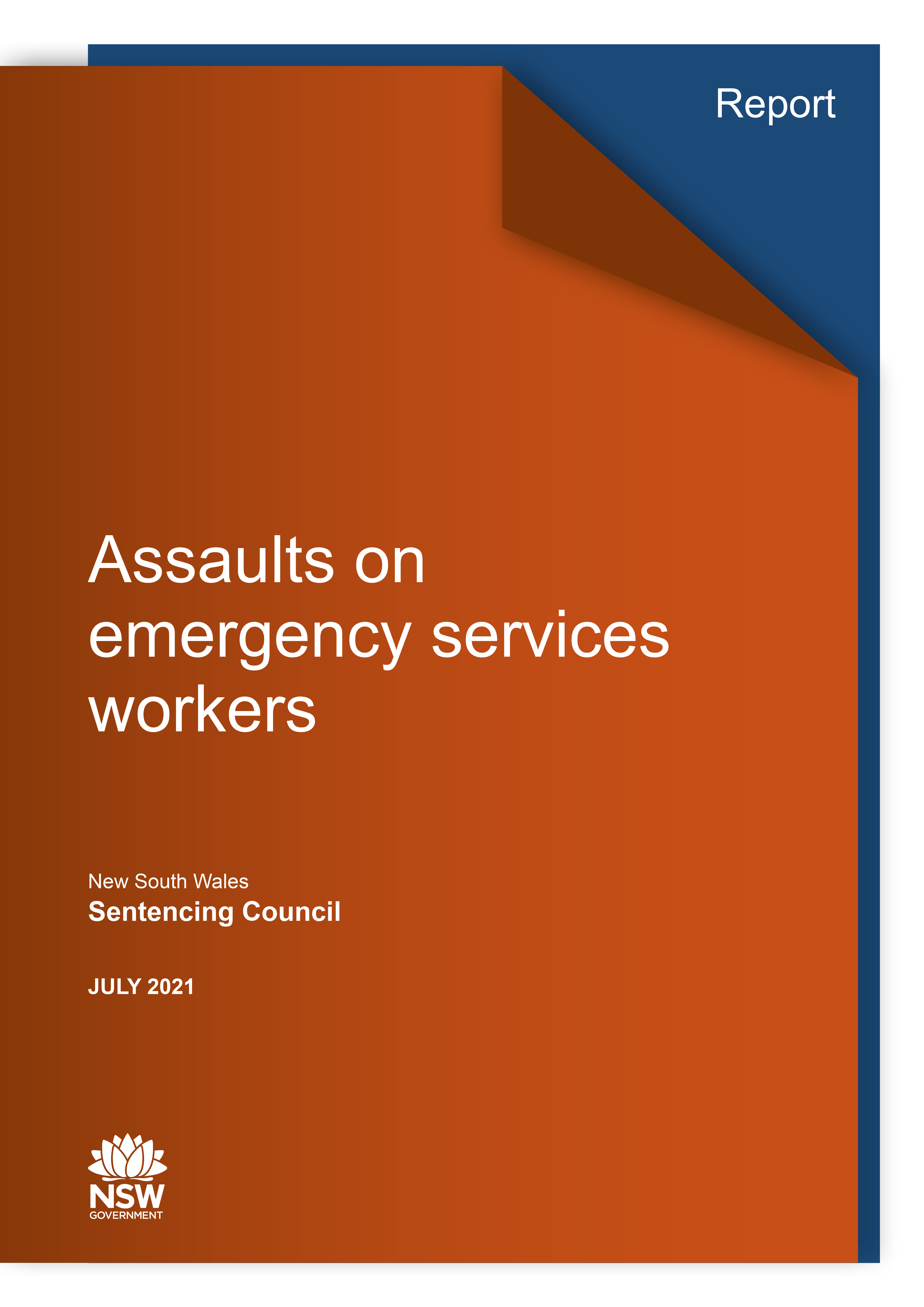 Report on Assaults on emergency services workers
