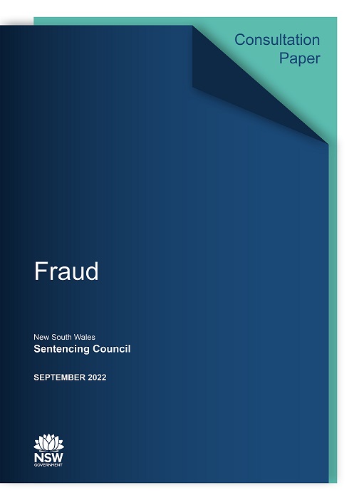 Consultation paper on Fraud Sentencing Council September 2022